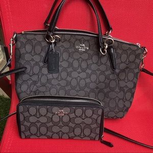 Coach Kelsey crossbody and wallet
